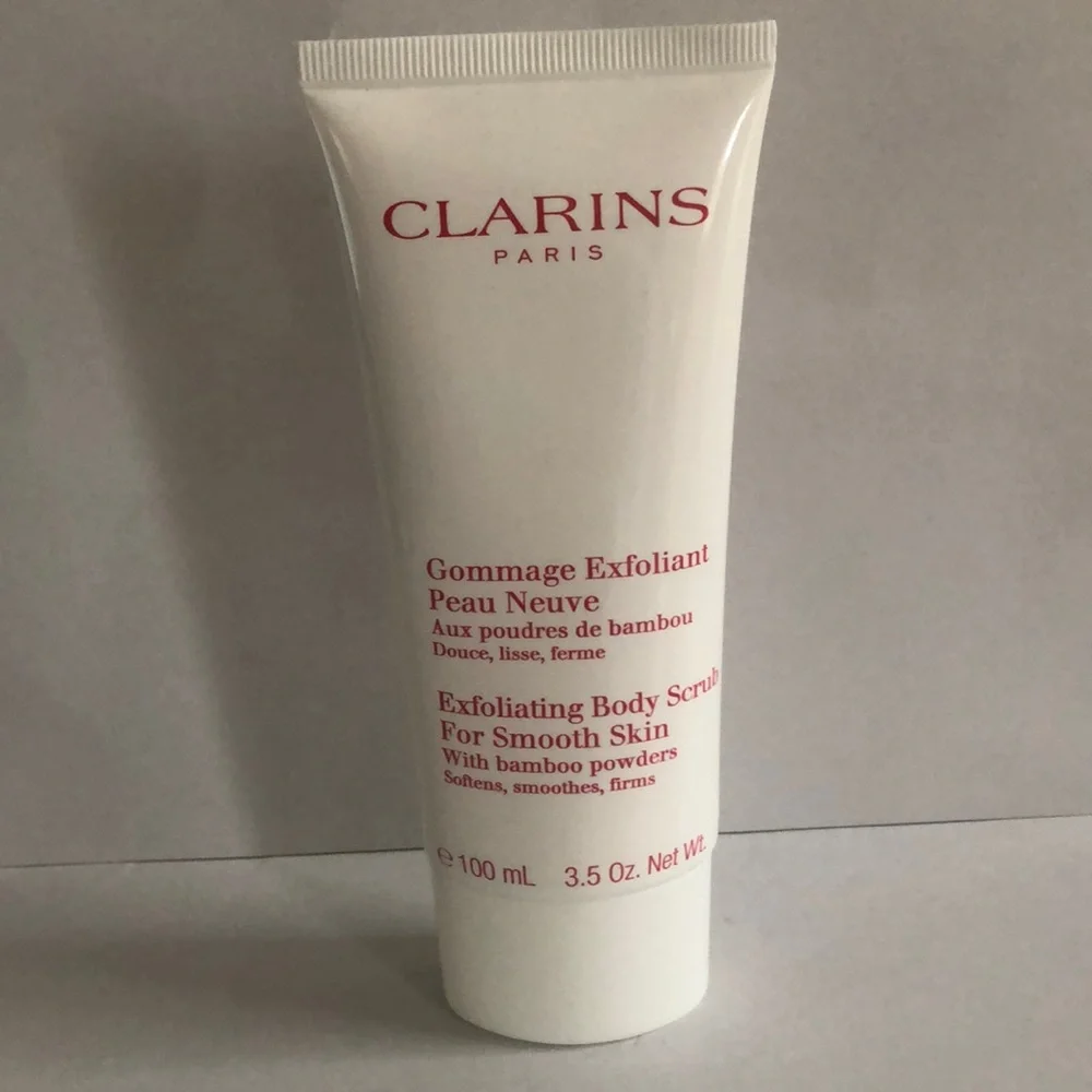 CLARINS Exfoliating Body Scrub 3.5oz $25 NWOB